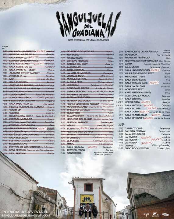 Gira Sanguijuelas del Guadiana