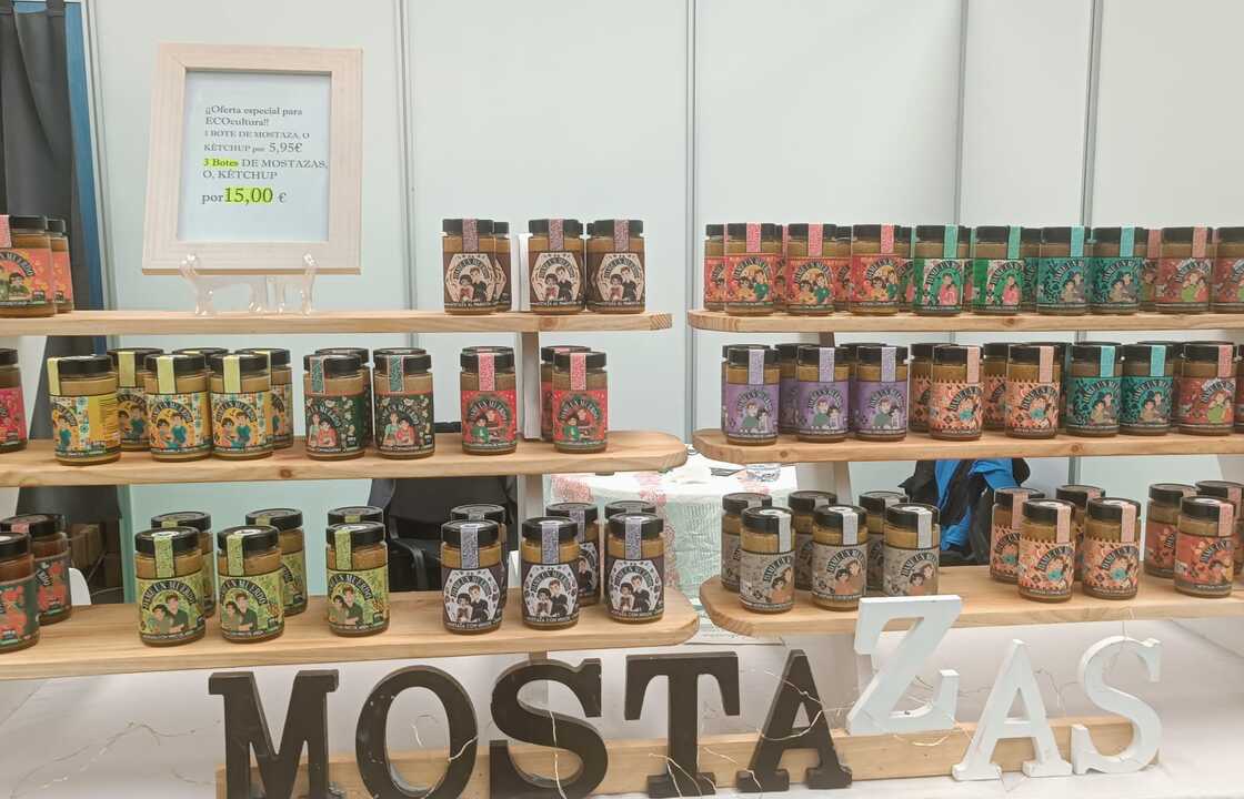 Puesto de ventas de mostazas