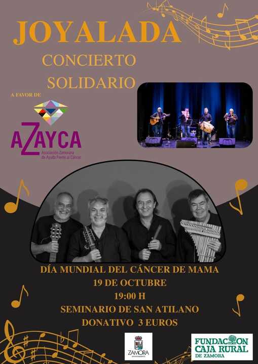 Concierto solidario Joyalada a favor de AZAYCA