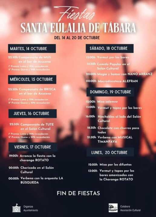 Fiestas Santa Eulalia de Tábara