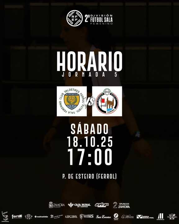 River Zamora Femenino vs Club Valdetires de Ferrol