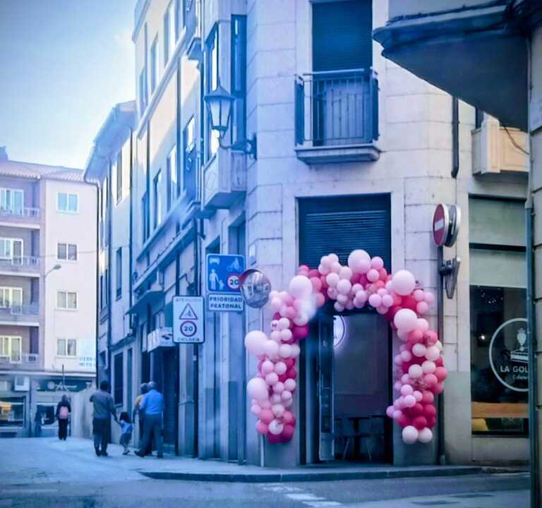 Cafetería adornada