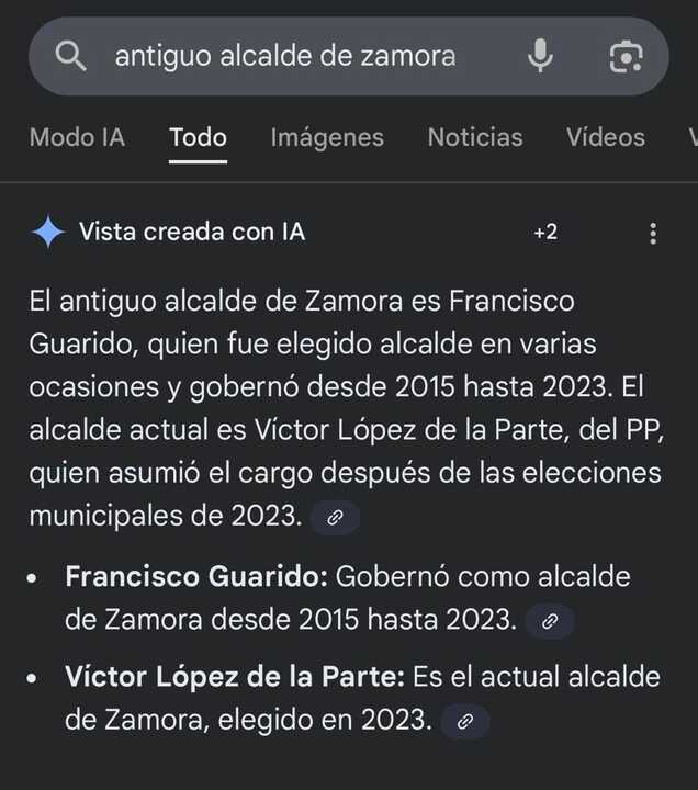 imagen cambio de alcaldía en Zamora según la IA