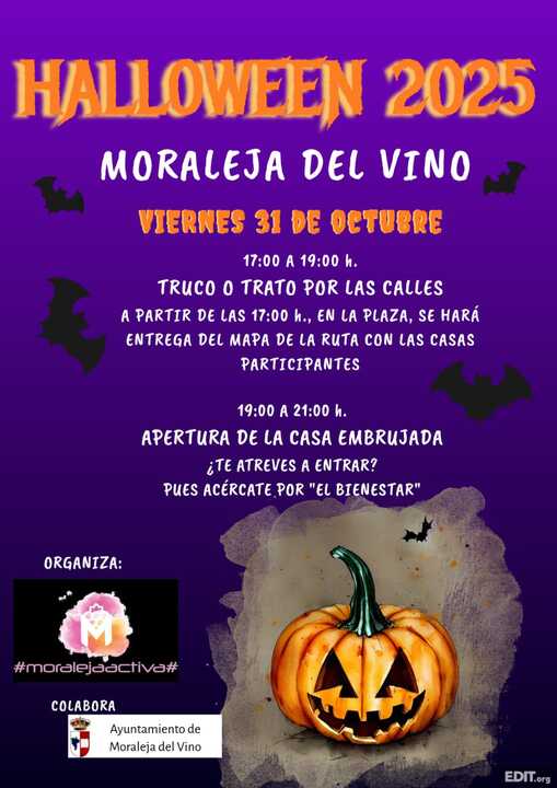 Fiesta Halloween Moraleja del Vino