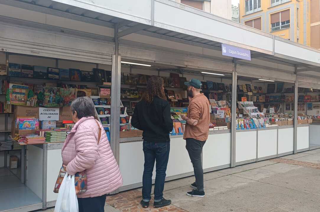 Puesto de la Feria de Libro antiguo