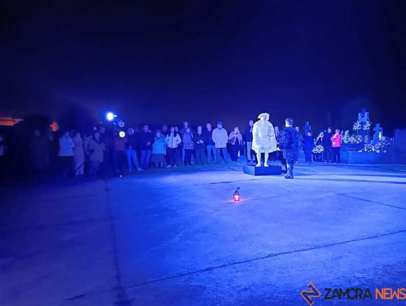 actuación Don Juan Tenorio en el cementerio de Zamora _3