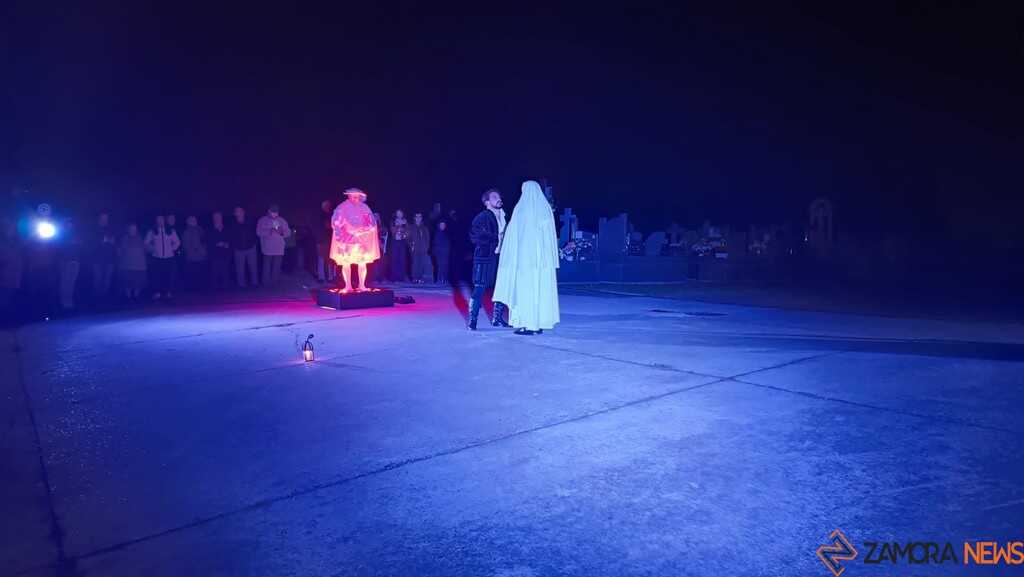 actuación Don Juan Tenorio en el cementerio de Zamora _4