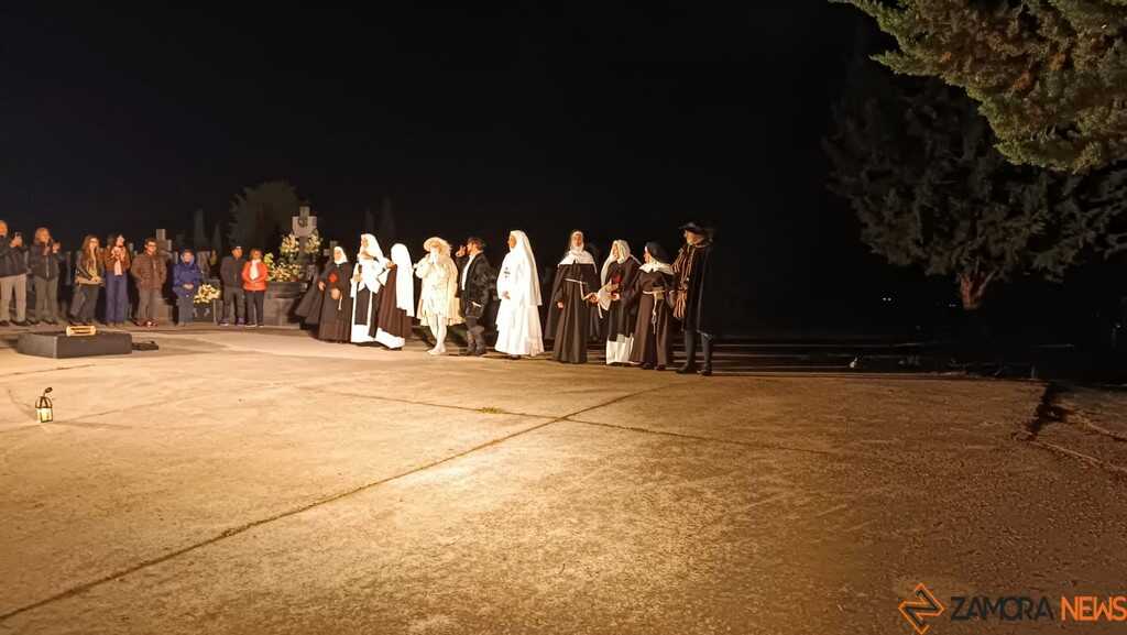 actuación Don Juan Tenorio en el cementerio de Zamora _7