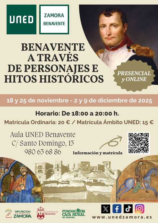 Curso historia de benavente  uned