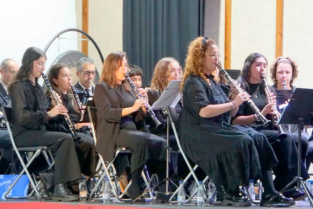 Banda de Música de Zamora en el concierto de Alcañices