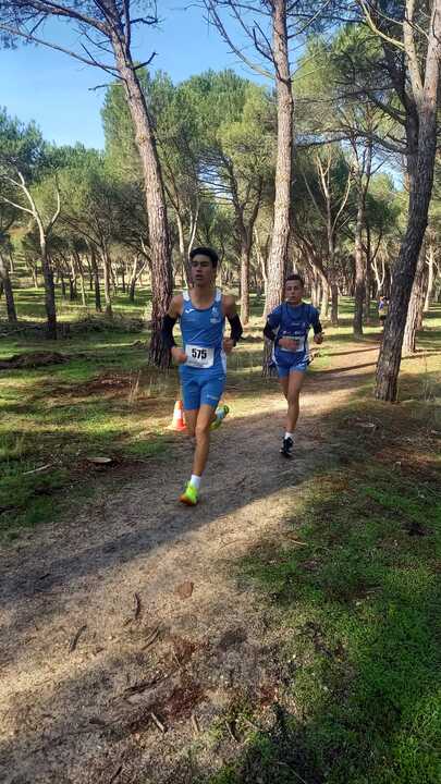 Adrián y Bruno en la competición