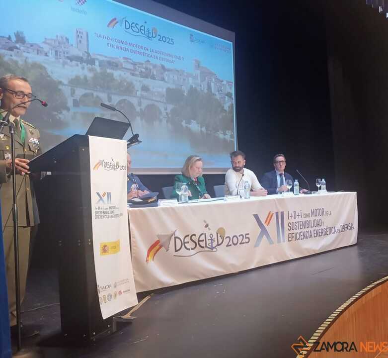 La secretaria de Estado inaugura el XII Congreso de i+d en Defensa y Seguridad en Seminario San Atilano
