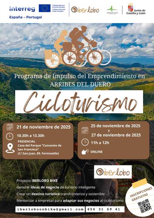Programa emprendimiento cicloturismo Arribes del Duero