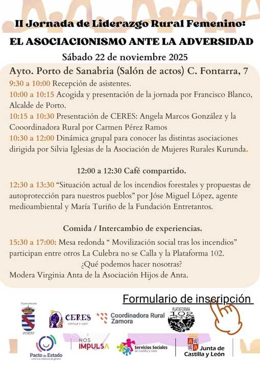 II Jornada de Liderazgo Rural Femenino en Porto de Sanabria