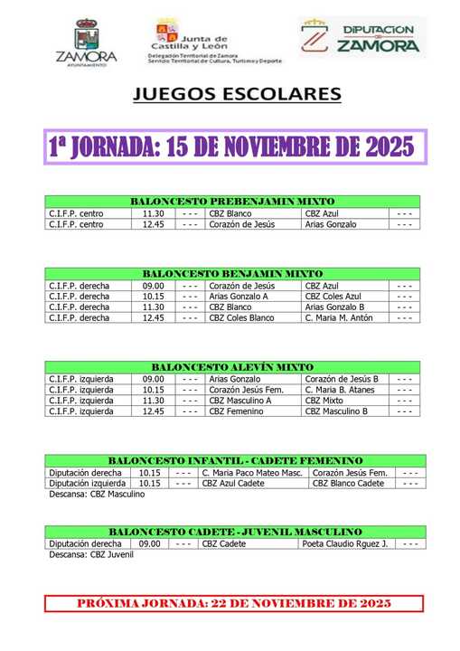 Jornada Baloncesto