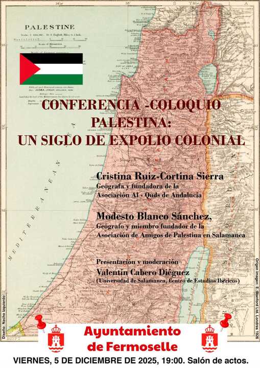 Conferencia y debate  sobre Palestina en Fermoselle