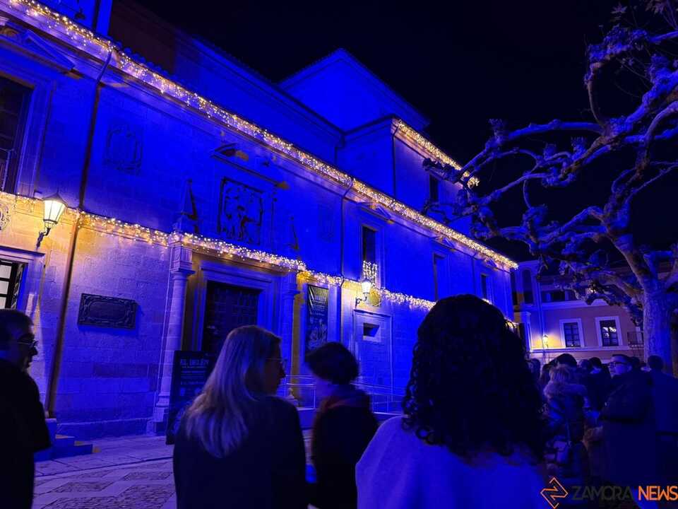 La Diputación de Zamora se ilumina _2