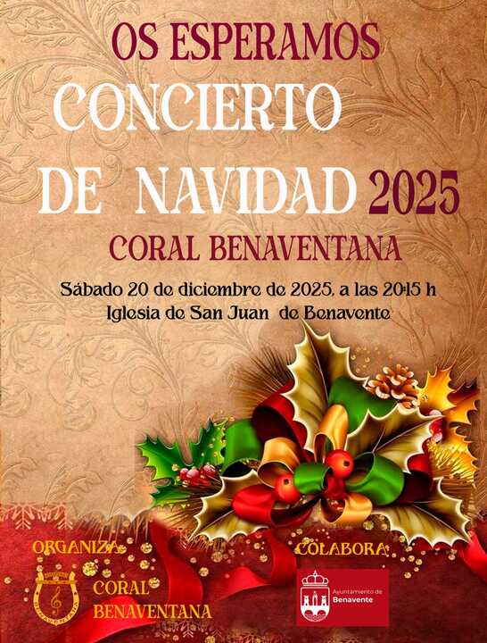 Concierto de Navidad Benavente 2025