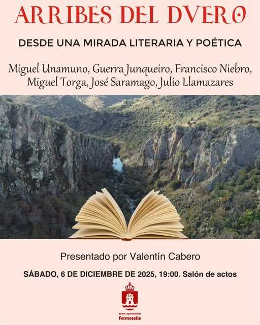 Conferencia poética y literaria Arribes del Duero en Fermoselle