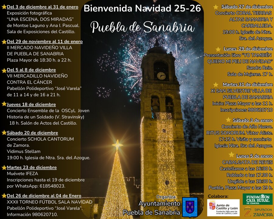 Programación Navidad 25-26 Puebla de Sanabria