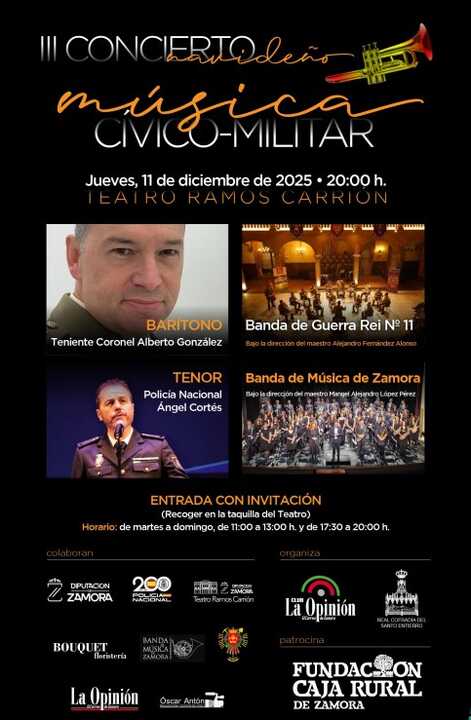 III Concierto Navideño música Cívico-militar