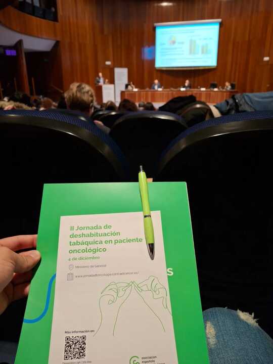 II Jornadas de Deshabituación Tabáquica en el Paciente Oncológico - imagenredes sociales de  AECC Zamora