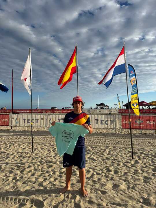 Marcos Antón Camiseta verde de la Gaurdia Civil de Zamora en Nueva Zelanda