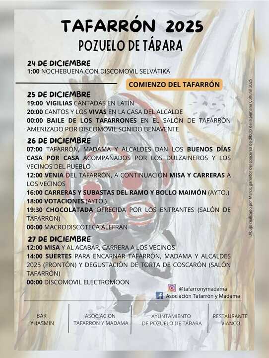cartel fiestas de Pozuelo de Tábara