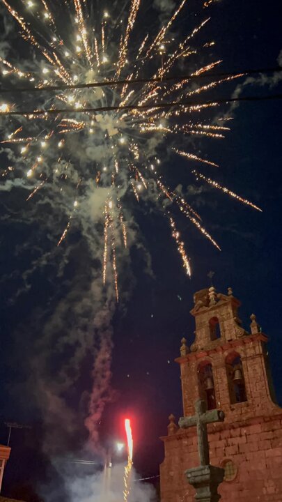 Fuegos artificiales Luelmo de Sayago