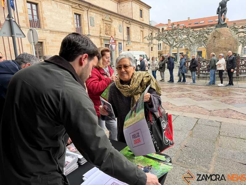 reparto de calendarios 2026 en la Diputación de Zamora _5