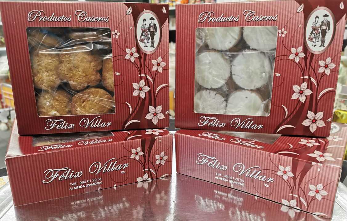 Productos de la panadería de Almeida de Sayago