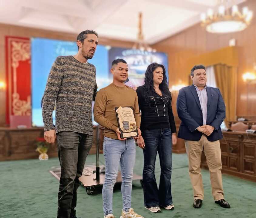 Tercer premio cocinando con castañas para el Hotel rey don Sancho