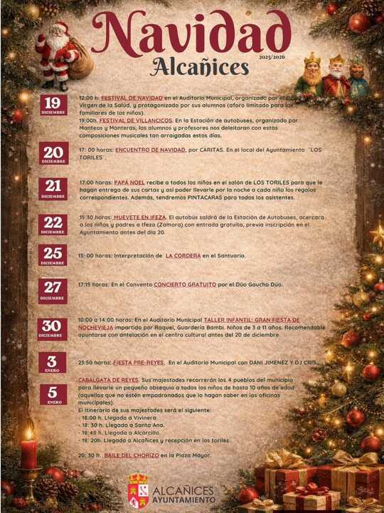 cartel Navidad Alcañices
