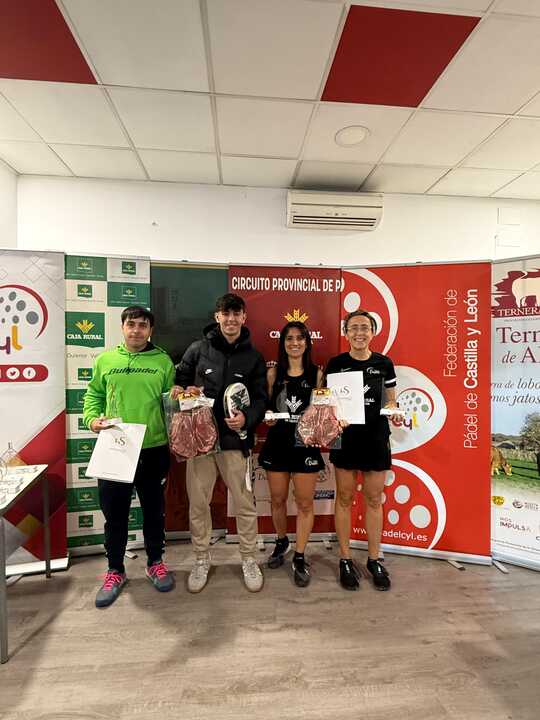 campeones VI OPEN PÁDEL DUERO