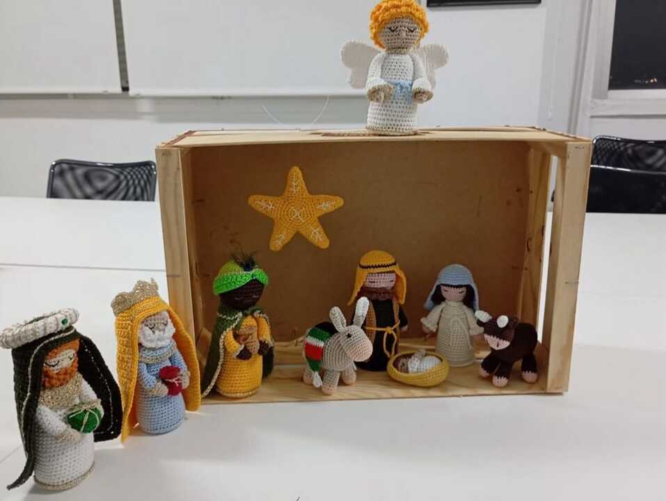 Belén artesanal programa mayores