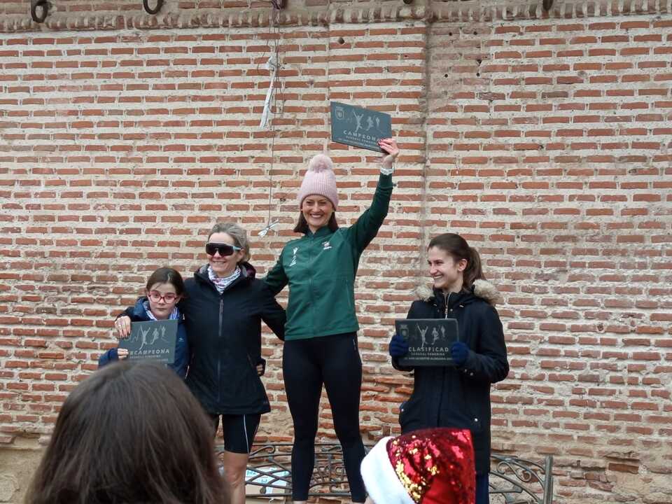 Raquel Gutierrez vencedora en la San Silvestre de Alaejos