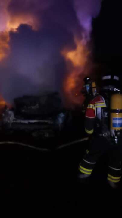 incendio coche A-52