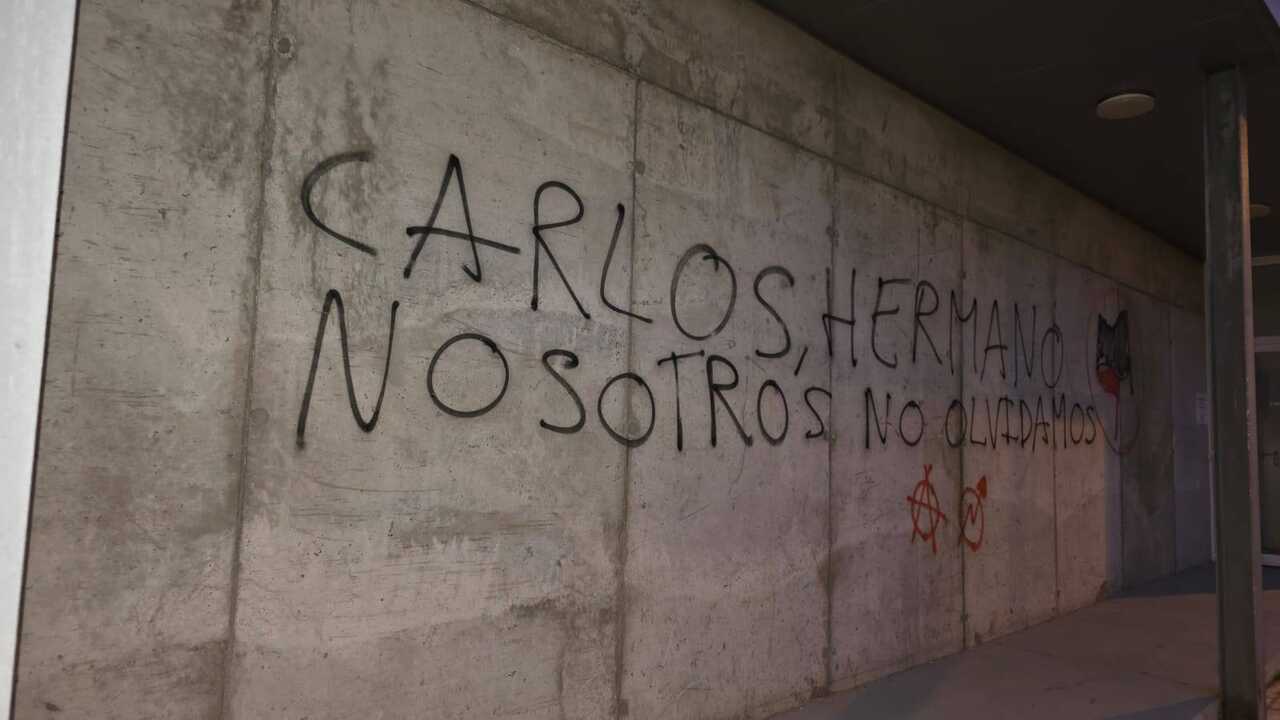 acto vándalico en Zamora (1)