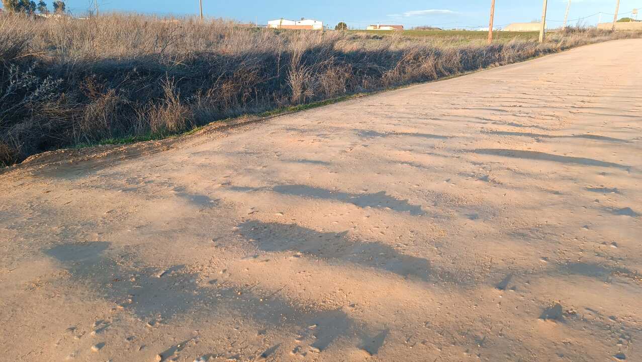 Desniveles de terreno en la Cañada