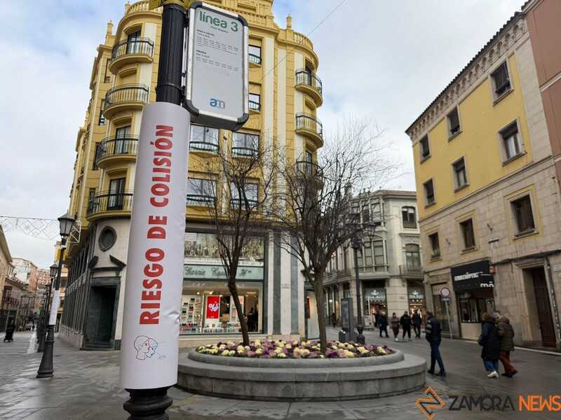 señales en el centro de Zamora _2