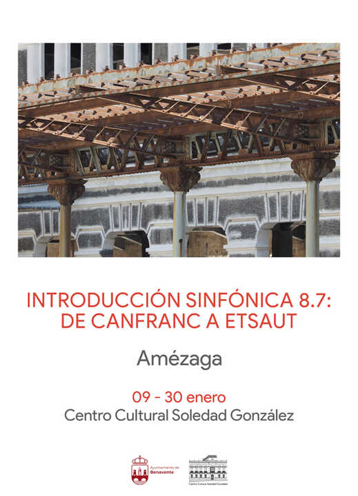 Introducción sinfónica 8.7 exposición Benavente cartel