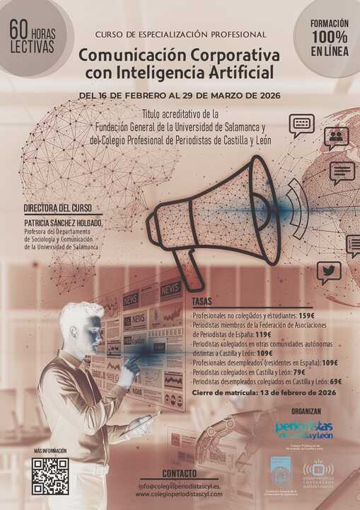 Cartel _Gral_Periodismo Comunicación Corporativa con Inteligencia Artificial