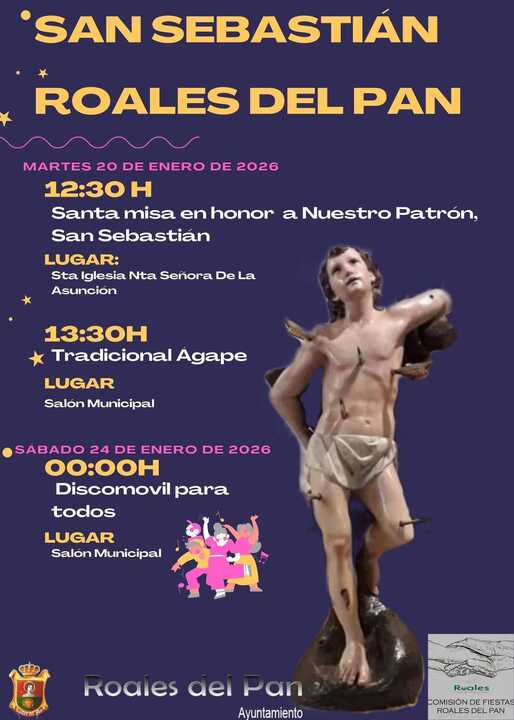 cartel fiestas Roales del Pan