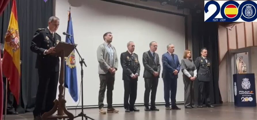 Celebración del 202º aniversario de la Policía Nacional en Alcañices