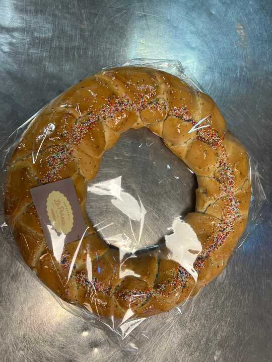 Rosca de San Antón - imagen cedida Panadería La Pureza