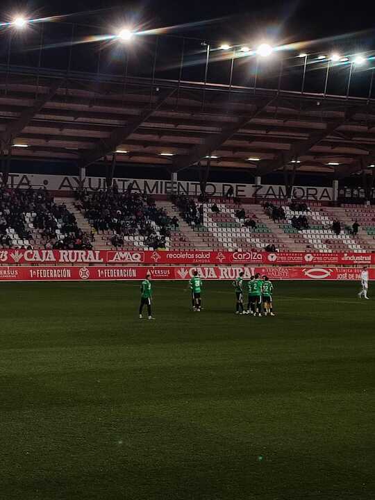 PArtido Zamora CF contra el CD Tenerife