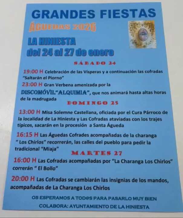 Fiesta de Águedas La Hiniesta