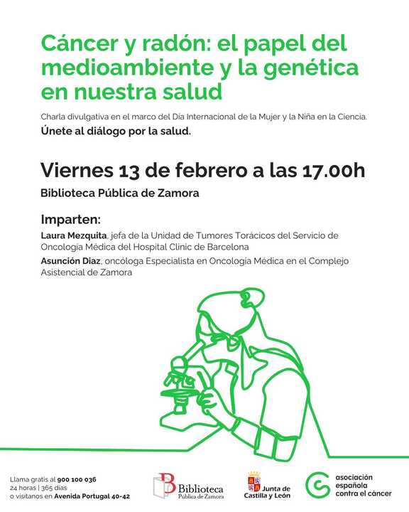 Charla cáncer, genética y medioambiente