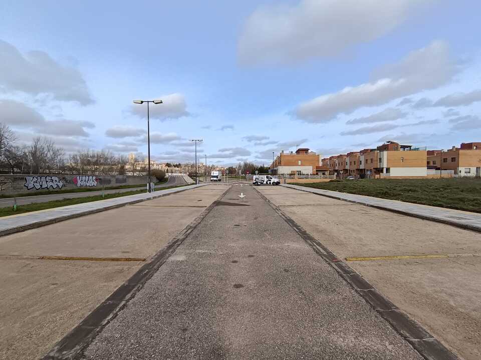 Vista parking Los Pelambres