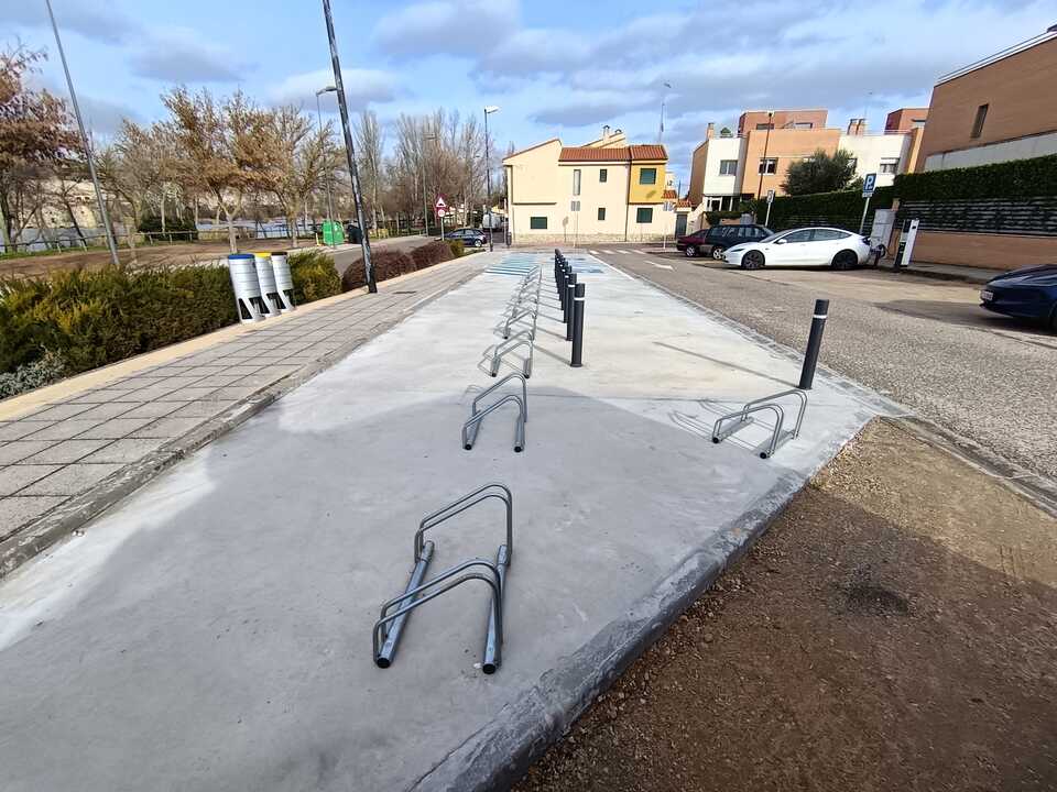Nuevo parking en Los Pelambres